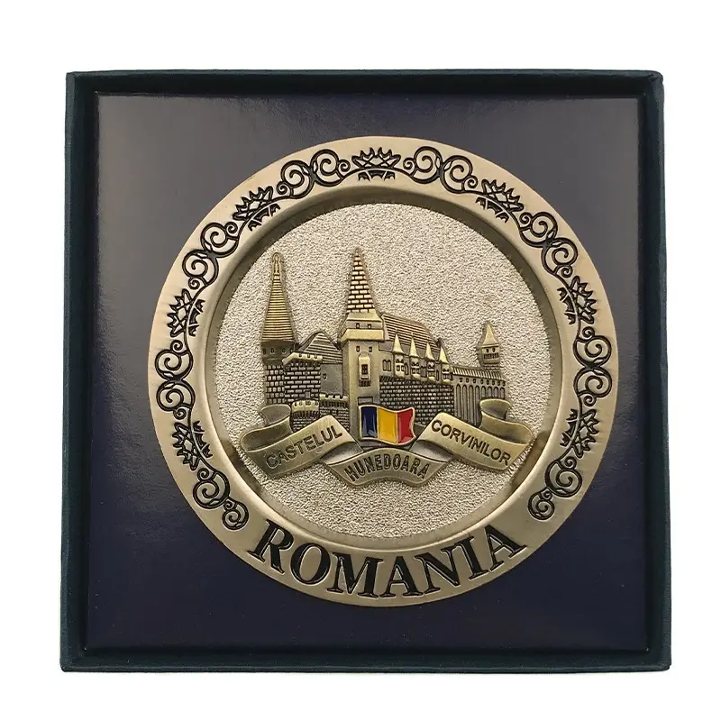 Castelul corvinilor, ornament metalic cu suport, model 1010h